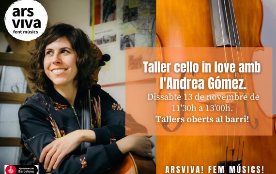 Taller Cello in Love amb Andrea Gómez
